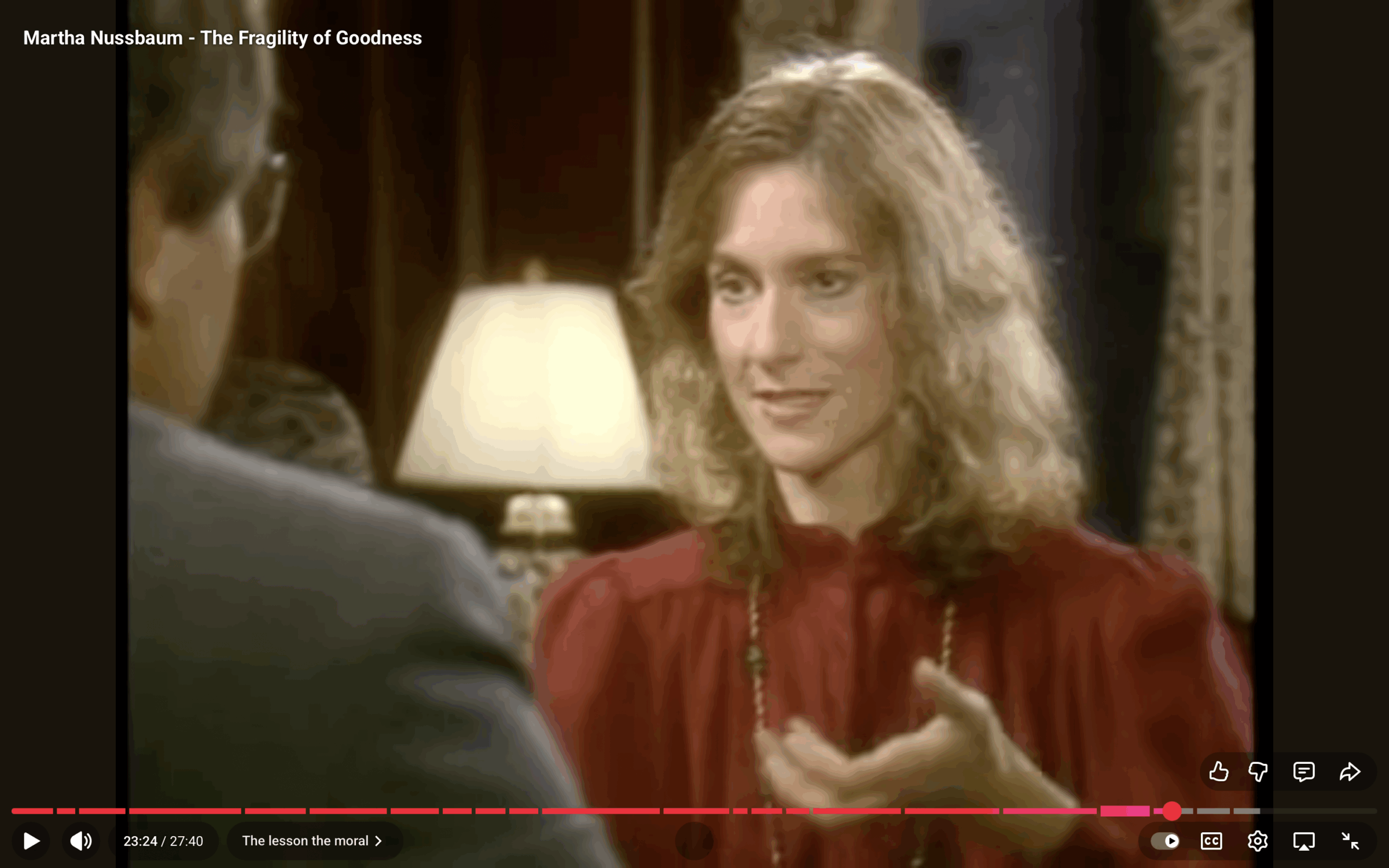 “The Fragility of  Goodness”